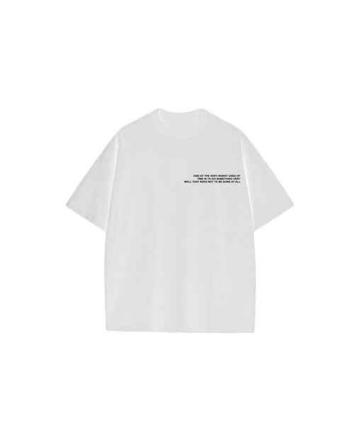 Finished Oversized Tee White